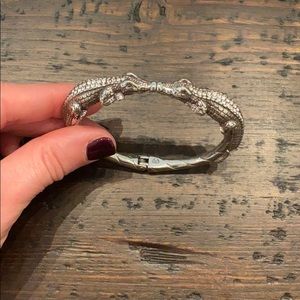 Brighton alligator cuff bracelet